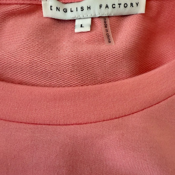 English Factory Mixed Media Ruffle Mini Dress
AC11 - Picture 8 of 9